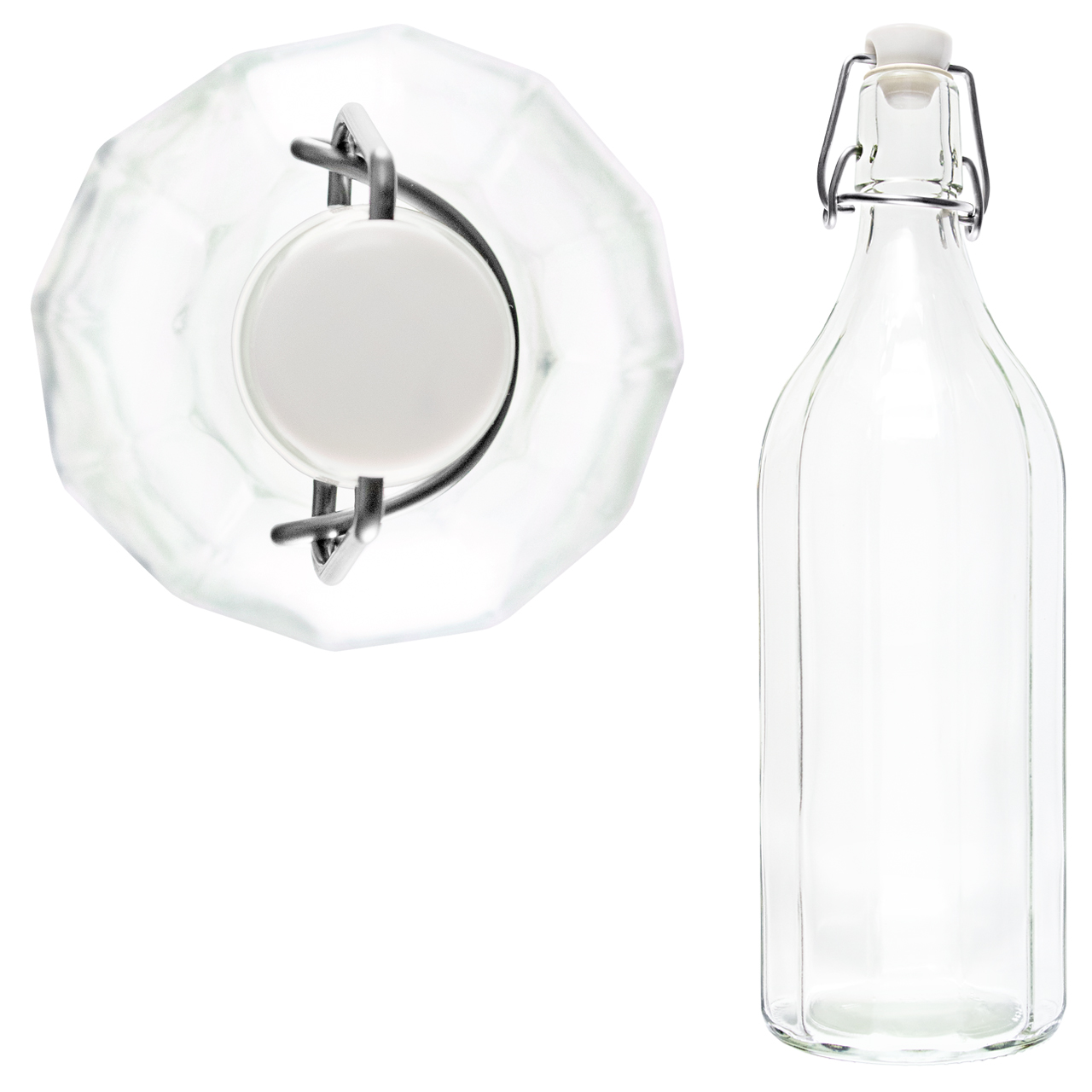 12 Kantflasche 1 Liter 12 Kantflasche 1 Liter 8 Stk