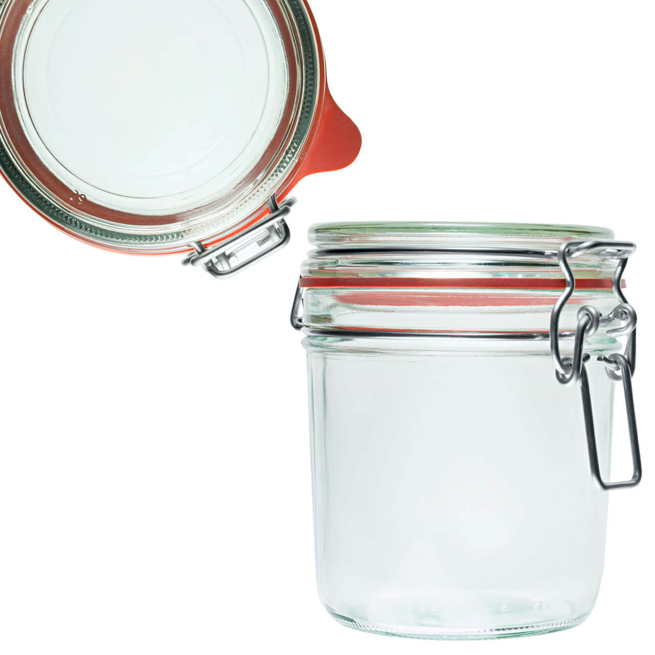500 ml Premium Einmachglas | Vorratsglas | Drahtbügelglas 500 ml Premium Einmachglas | Vorratsglas | Drahtbügelglas