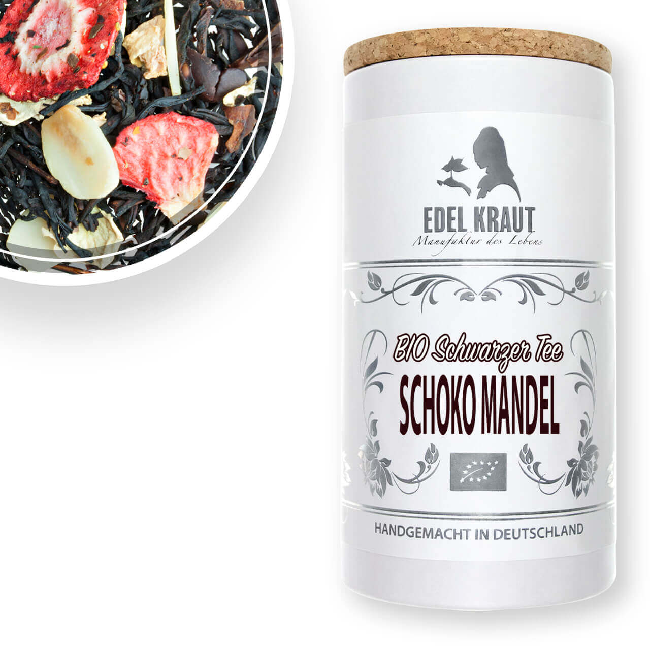 Schwarzer Tee Schoko Mandel von EDEL KRAUT