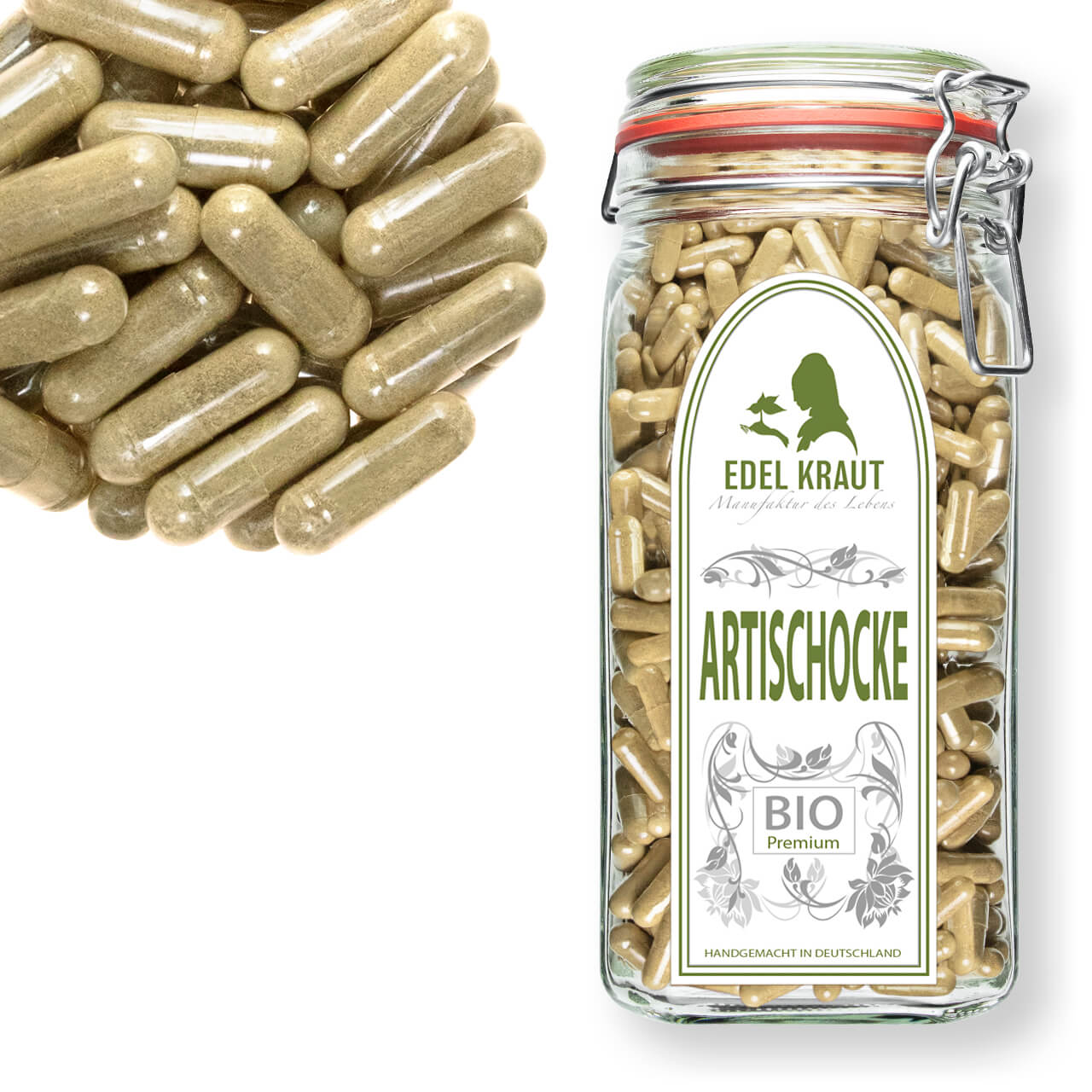 BIO Artischocken Kapseln | 150 Stk. BIO Artischocken Kapseln