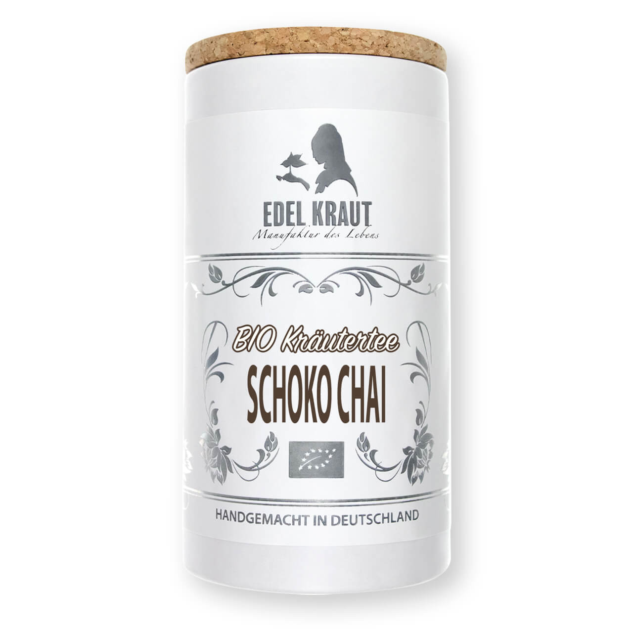 kraeutertee-schoko-chai-teedose Kräutertee Schoko Chai in der Teedose von EDEL KRAUT