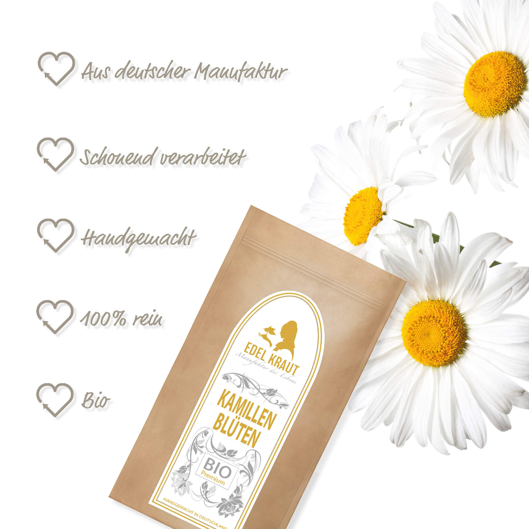 BIO Kamillentee | Kamillenblüten 250g Tüte BIO Kamillentee