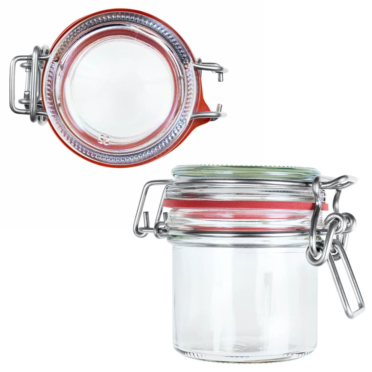 125 ml Premium Einmachglas | Vorratsglas | Drahtbügelglas 125 ml Premium Einmachglas | Vorratsglas | Drahtbügelglas