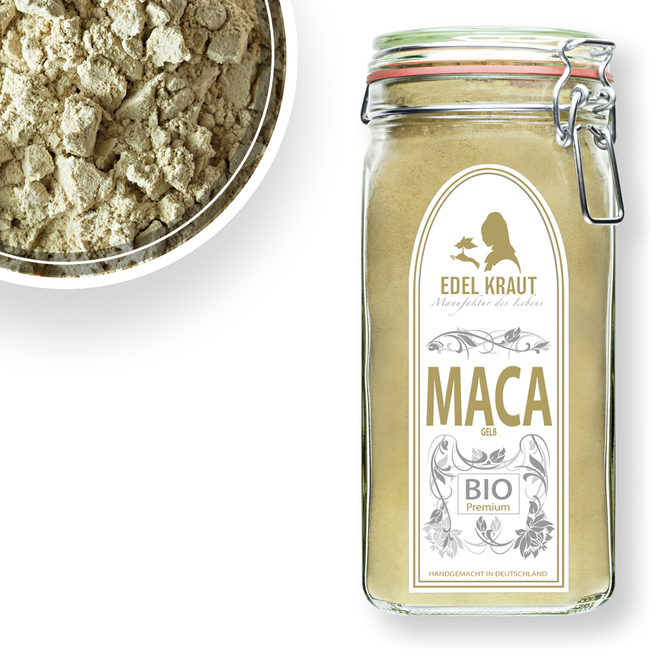 BIO Gelbes Maca Pulver BIO Maca Gelb Pulver