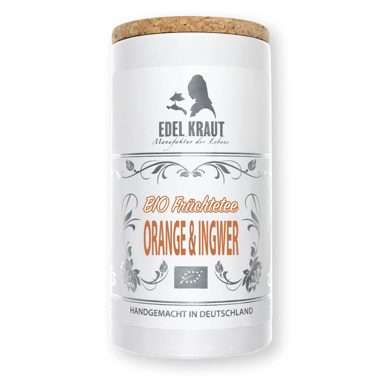 Orange Ingwer Früchtetee in der Teedose von EDEL KRAUT Orange Ingwer Früchtetee in der Teedose von EDEL KRAUT