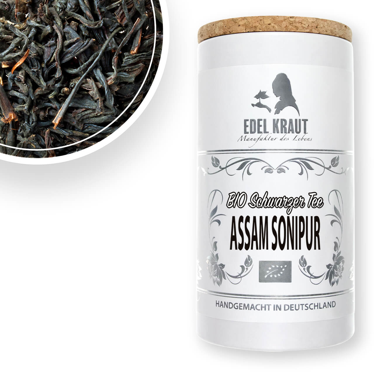 BIO Assam Sonipur TGFOP1 2nd Flush - XL-Teedose BIO Assam Sonipur TGFOP1 2nd Flush - XL-Teedose mit losen Teeblättern