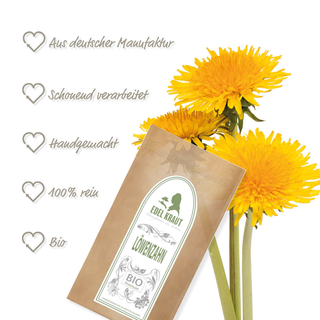 Löwenzahnblätter Edelkraut Löwenzahnblätter Edelkraut