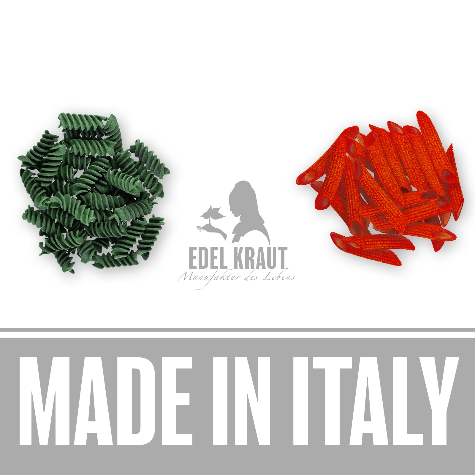 EDEL KRAUT Nudeln in den Farben Italiens EDEL KRAUT Nudeln in den Farben Italiens