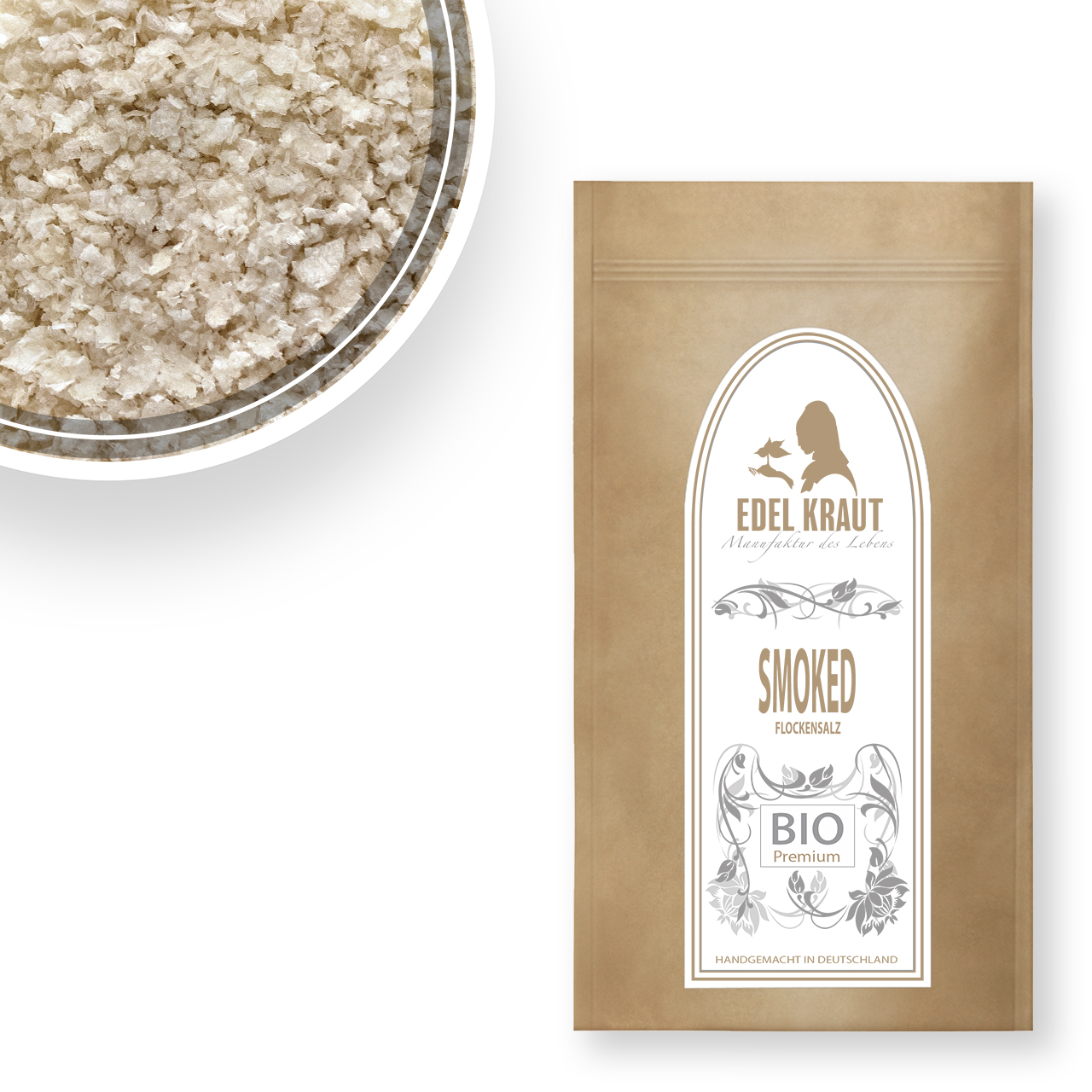 Fleur de sel geräuchert - Rauchsalz Fleur de Sel geräuchert kaufen