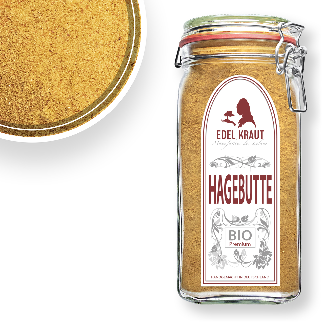Hagebutten Pulver - BIO BIO HAGEBUTTE
