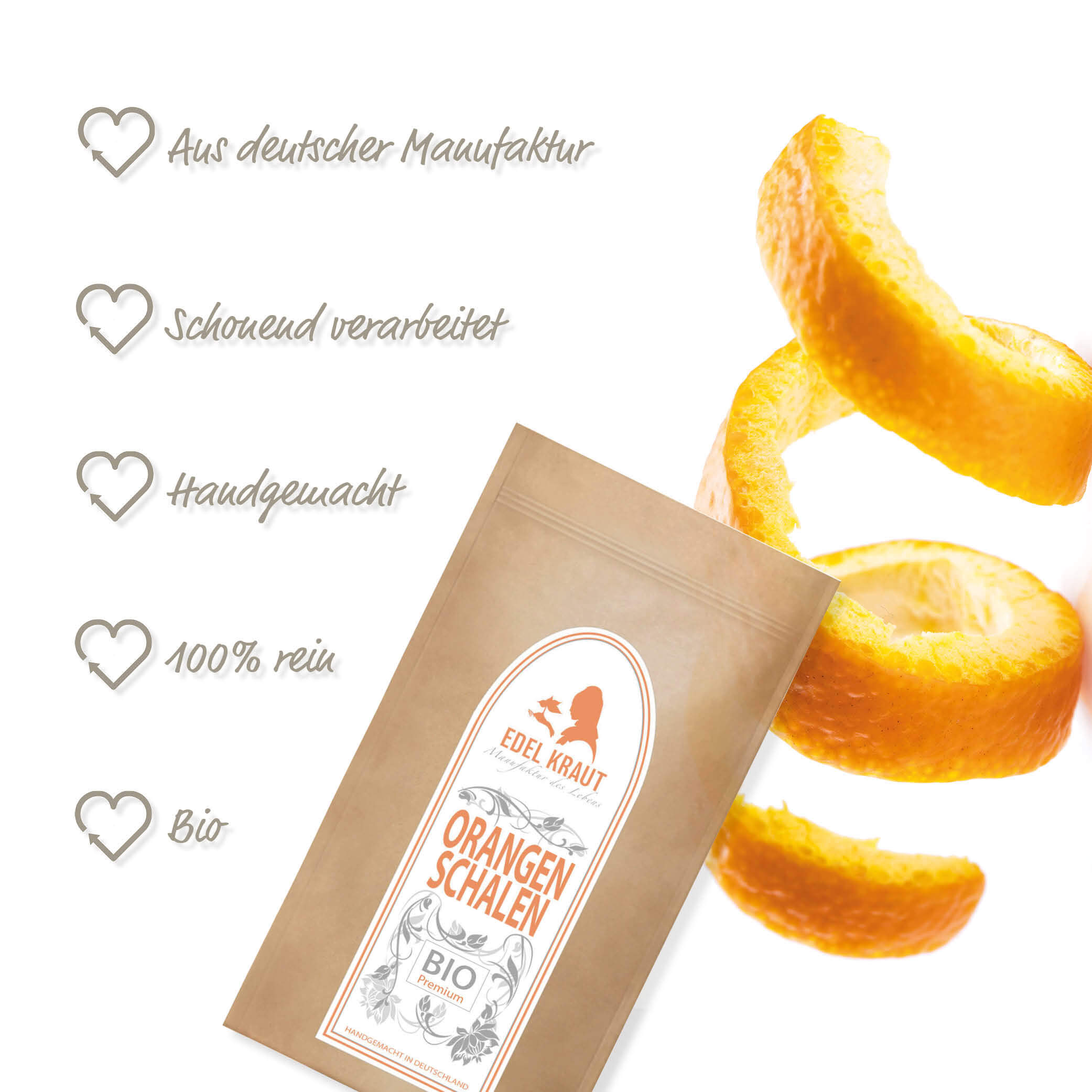 BIO Orangenschalen Tee 100g Tüte BIO Orangenschalen Tee