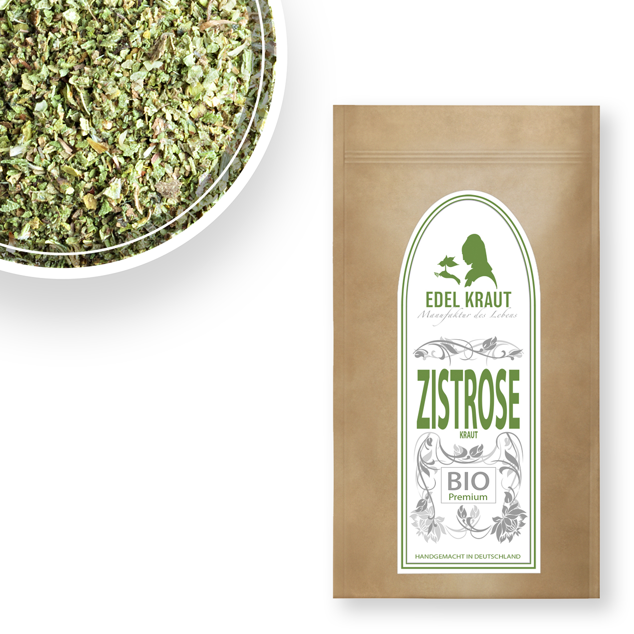 BIO Zistrosenkraut | Cistus incanus 500g Tüte edel_kraut_bio_zistrose-kraut_tee_kaufen