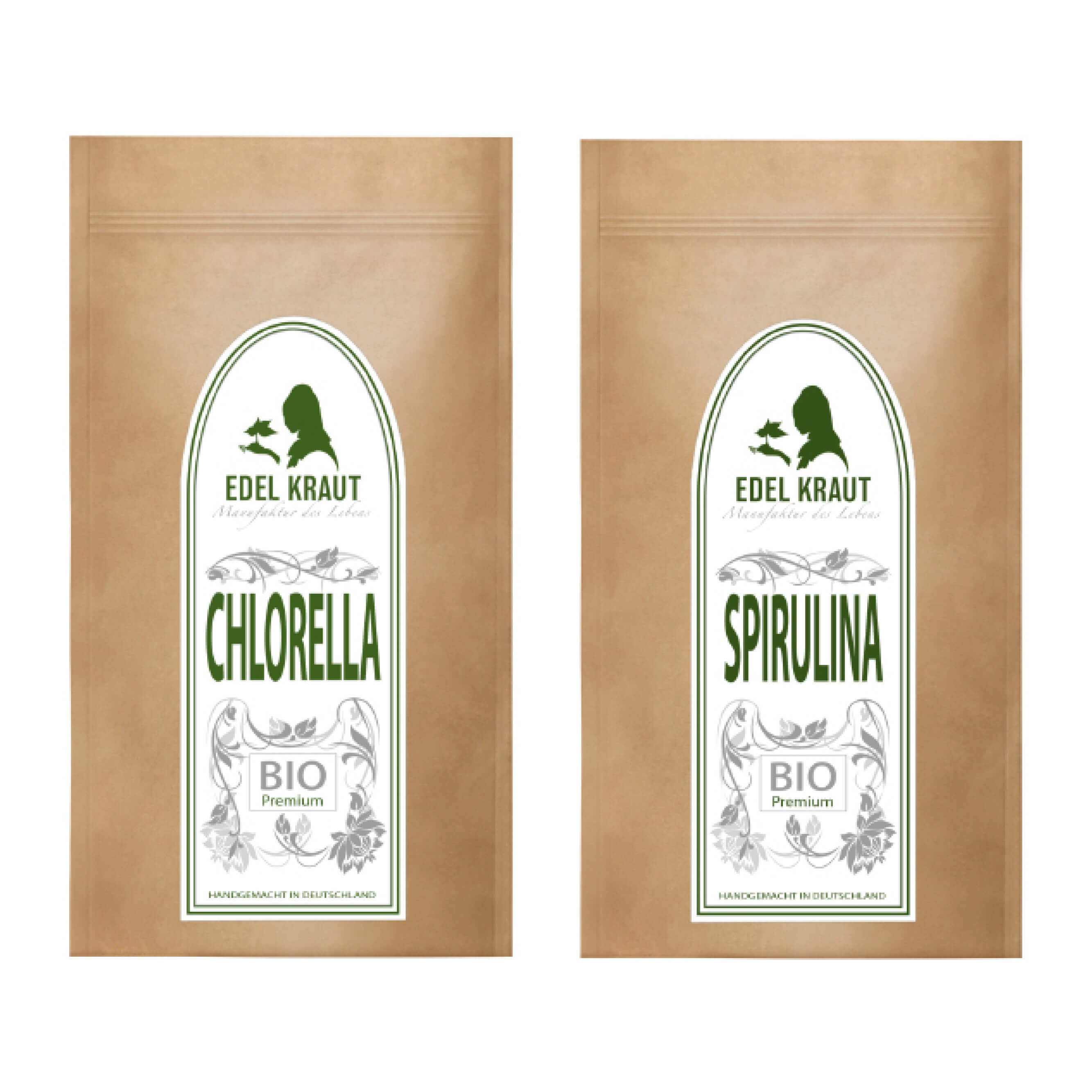 BIO Chlorella & Spirulina Presslinge Set BIO Chlorella & Spirulina Presslinge Set