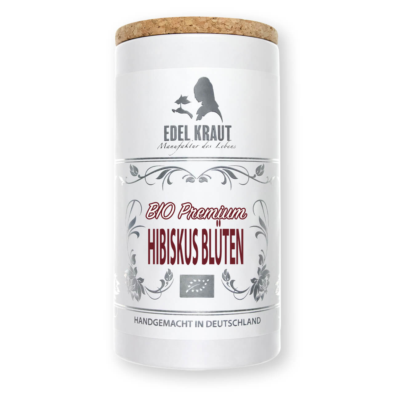 Hibiskusblüten in der Teedose von EDEL KRAUT