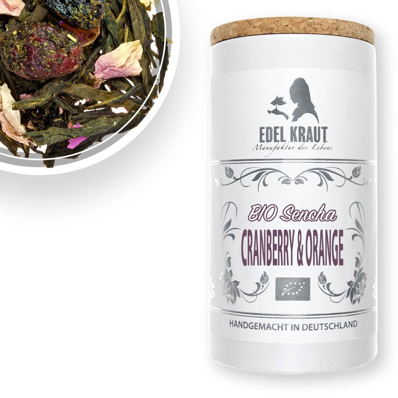 Cranberry Orange Grüner Tee Sencha von EDEL KRAUT Cranberry Orange Grüner Tee Sencha von EDEL KRAUT