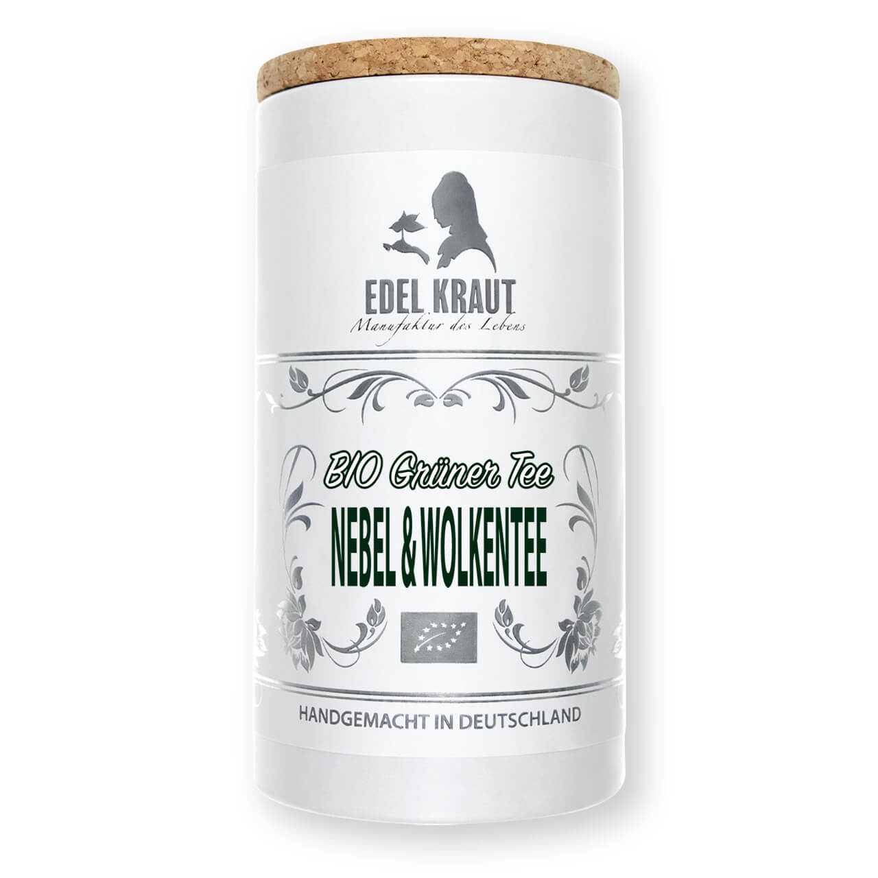Grüner Tee Nebel und Wolkentee in der Dose von EDEL KRAUT Grüner Tee Nebel und Wolkentee in der Dose von EDEL KRAUT
