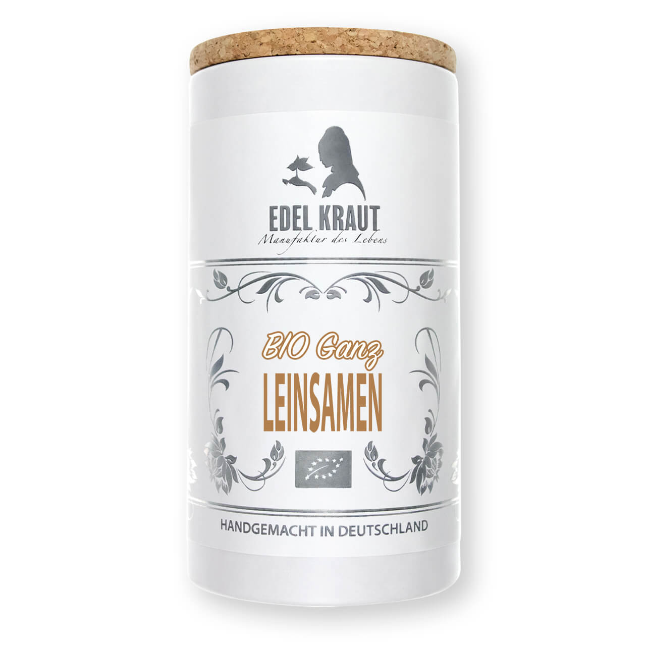 leinsamen-dose Leinsamen in der Papierdose von EDEL KRAUT