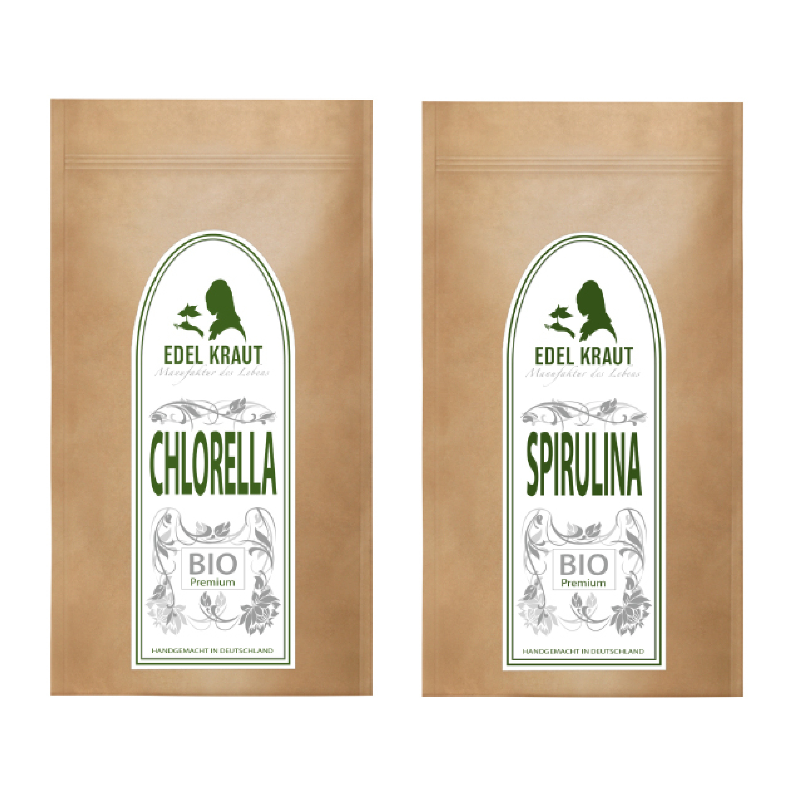 BIO Chlorella & Spirulina Presslinge Set BIO Chlorella & Spirulina Presslinge Set