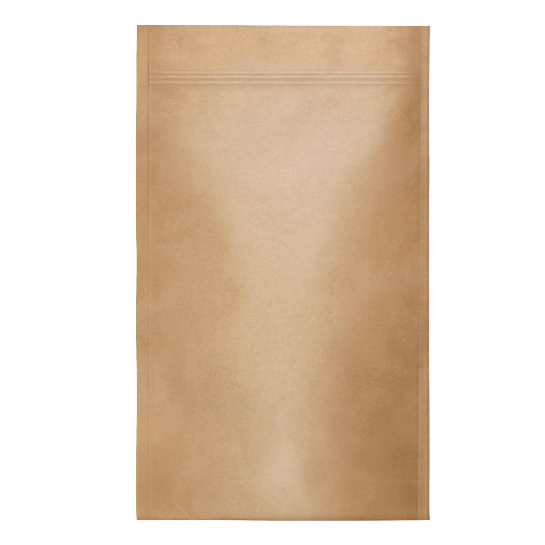 BIO Standbodenbeutel Kraftpapier Doypack Natura - Öko Tüten 750ml Tüte T2 Standbodenbeutel Kraftpapier Doypack ECO Öko Tüten 750ml - 160x80x270mm