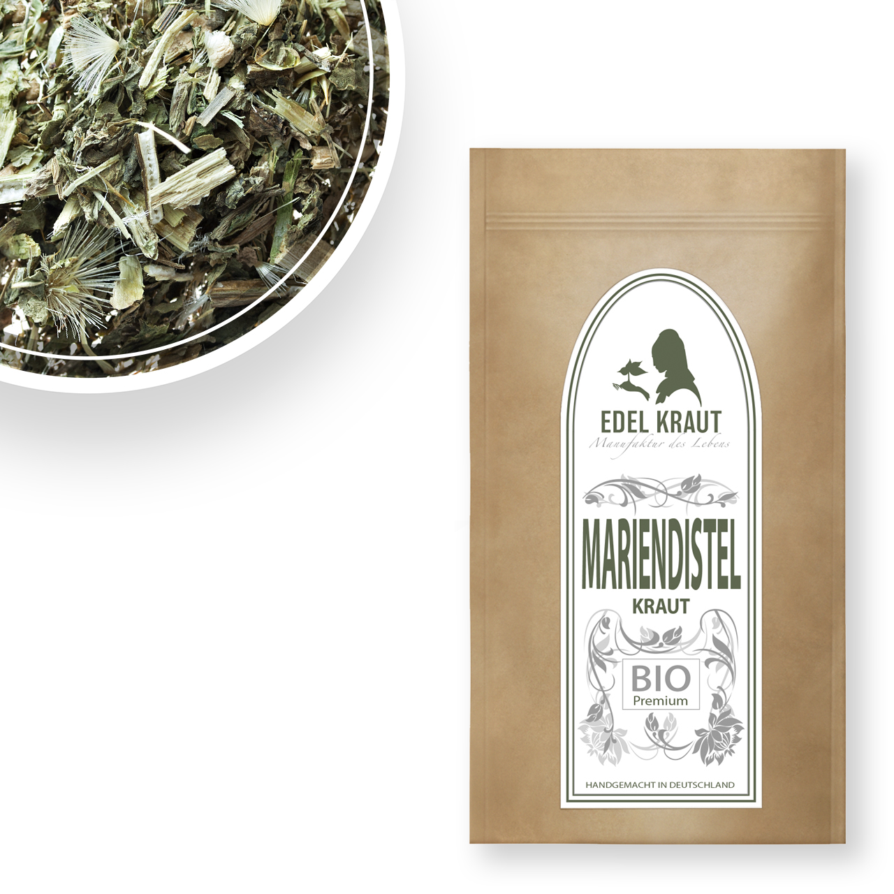 BIO Mariendistel Tee | Mariendistelkraut 250g Tüte BIO Mariendistel Tee | Mariendistelkraut 250g Tüte