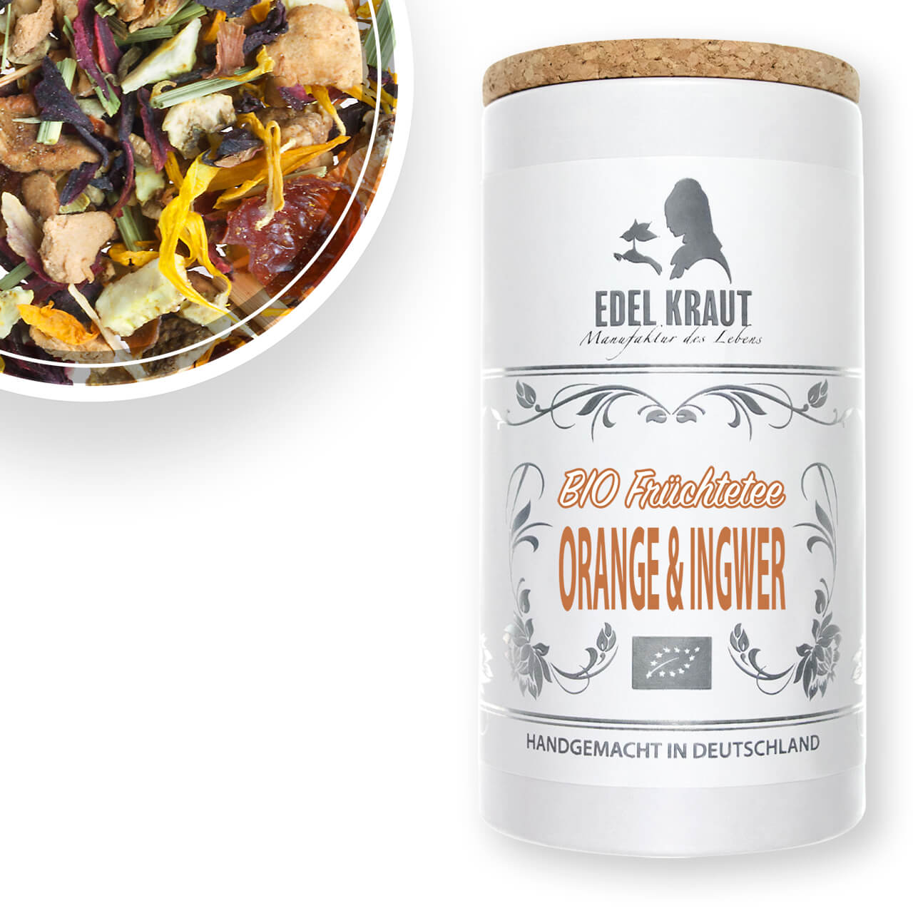 Orange Ingwer Früchtetee von EDEL KRAUT Orange Ingwer Früchtetee von EDEL KRAUT