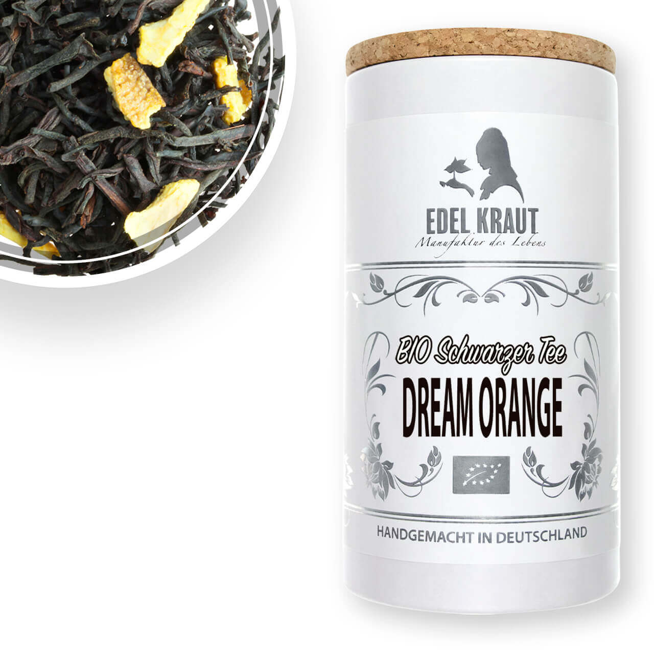 Schwarzer Tee Dream Orange von EDEL KRAUT