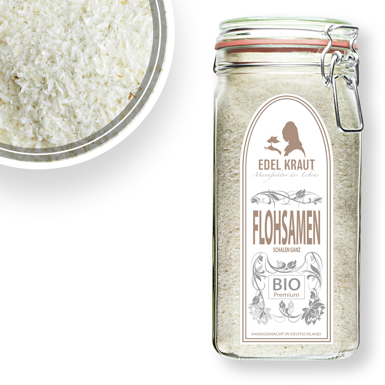 BIO Flohsamenschalen BIO Flohsamenschalen XL Dose