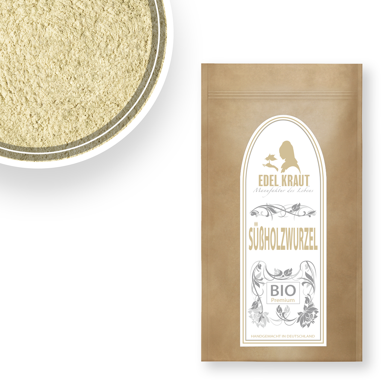 Süßholzwurzel | Pulver - BIO 250g Tüte Süßholzwurzel Pulver BIO