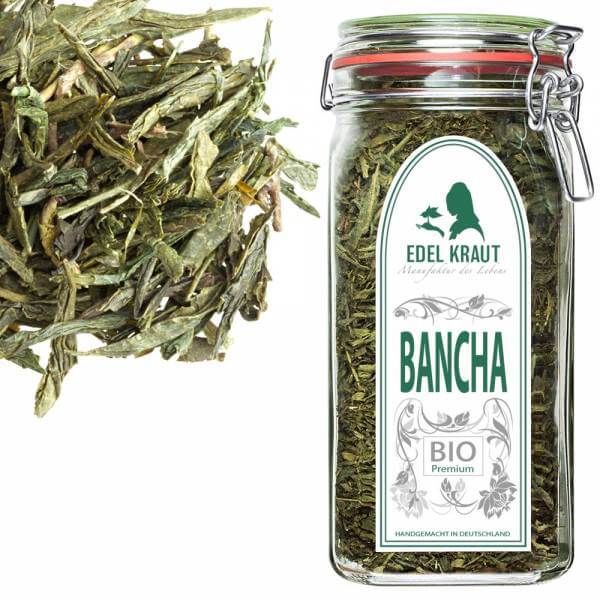 BIO China Bancha im Premium Glas | Grüner Tee | EDEL KRAUT