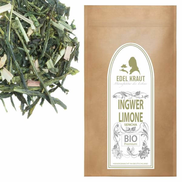 BIO Grüner Tee Sencha Ingwer Limone | EDEL KRAUT