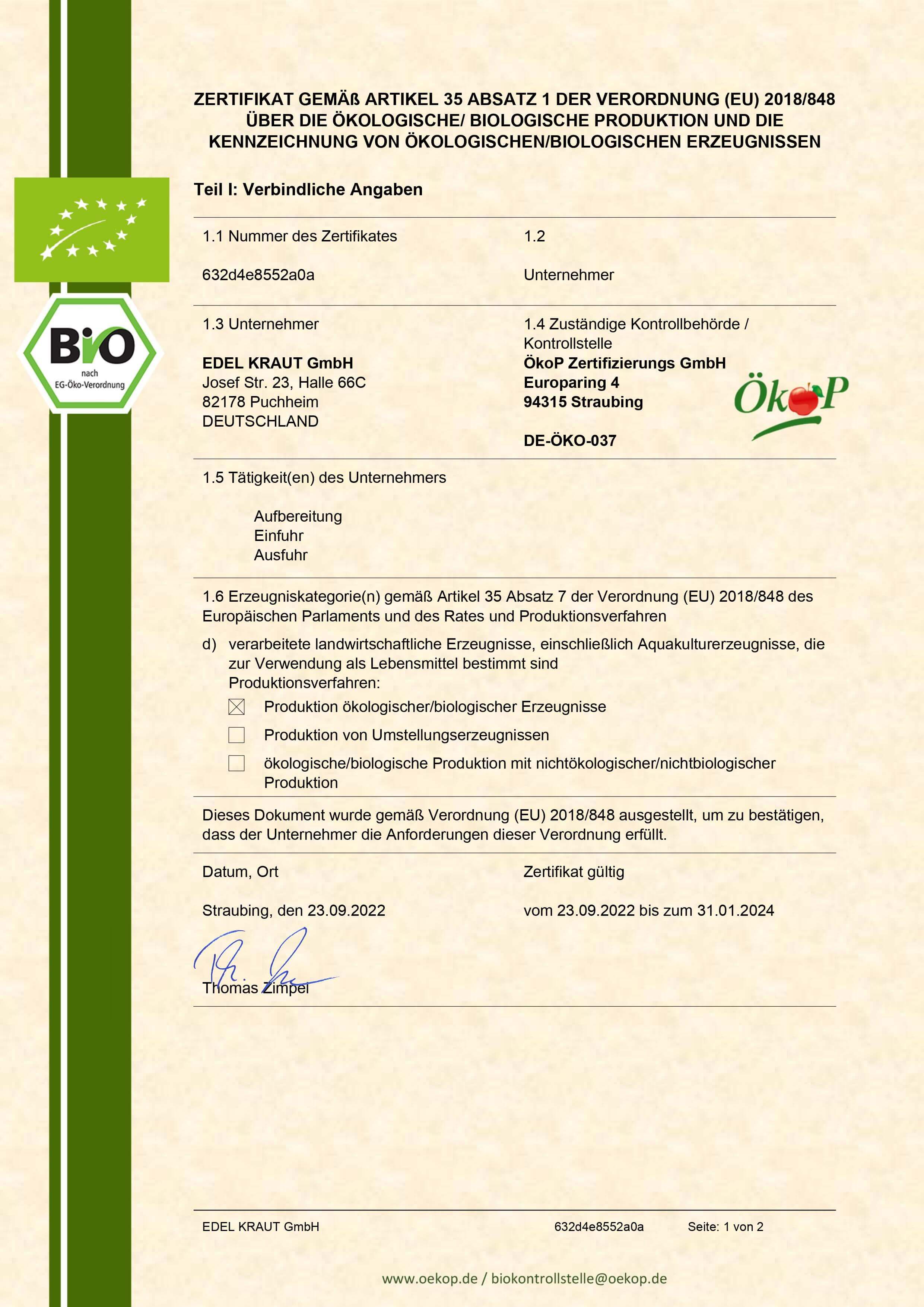 bio-zertifikat-edel-kraut-gmbh-2022